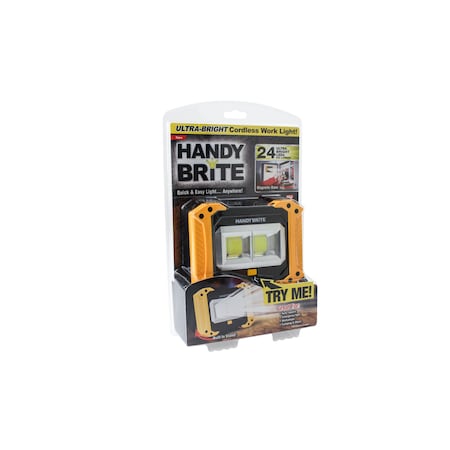 As Seen On Tv Handy Brite 500 lm LED Battery Handheld Work Light HBWL-MC12/4